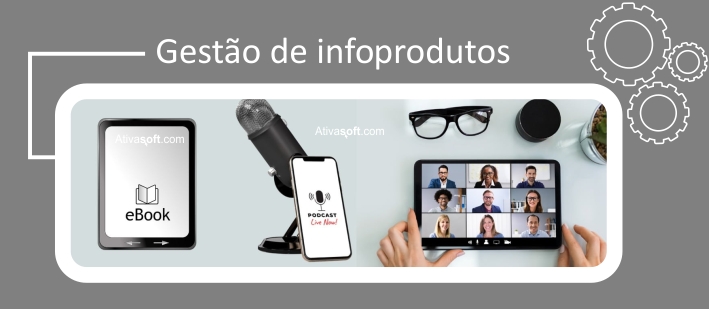 Os infoprodutos podem ter diversos formatos, como: eBooks, Cursos online, Webinars, Videoaulas, Podcasts, Tutoriais, Templates, Planilhas, Aplicativos.